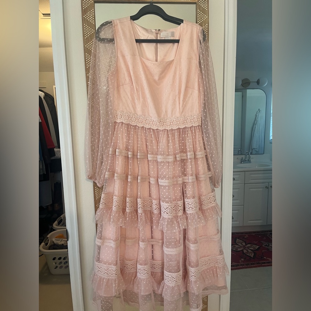 Rachel Parcell Blush Pink Dress